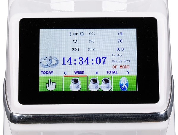 370W Commercial Coffee Grinder Machine Wirh LCD Touch Screen