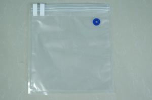Buy cheap Clear Food Saver Vacuum Seal Bags With 3 Side / Double Valve Vacuum Seal Storage Bags product