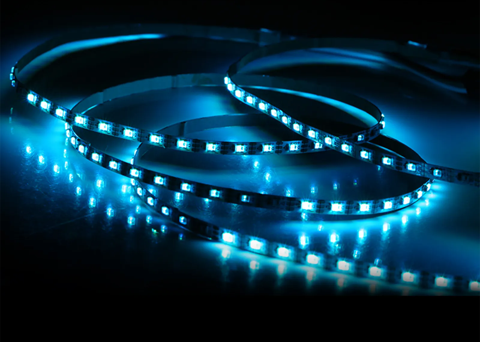 WS2812C 2020 90/120leds Magic Colored Sand Table Lamp Mini 4MM LED Strip Lights
