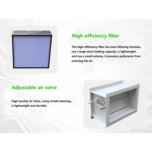 Lightweight Aluminum Alloy Frame Air Supply Outlet Designed For Easy Installation And Air Distribution In HVAC Applications