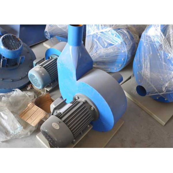 High Transmission Plastic Conveyor System Height 15000mm 7.5kw Big Air Volume