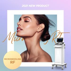 China White Stationary Skin Rejuvenation Machine / Fractional RF Microneedle Machine on sale