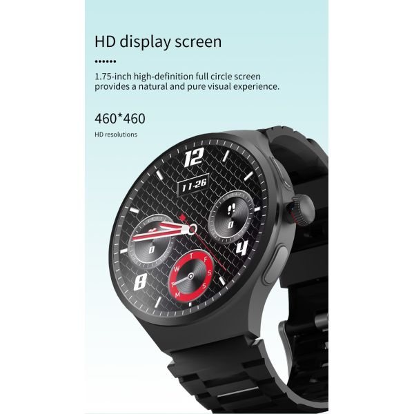 2025 NEW VP50 Smartwatch 4g/5g Sim Card Android 10.0 System 180° Pull Out Camera