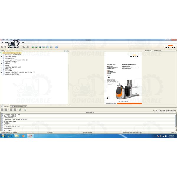 Diagnostic Kit For Still Forklift Canbox USB Interface V8.20 For Still STEDS Software Diagnosis Scanner Tools For Still Forklift Canbox Diagnostic