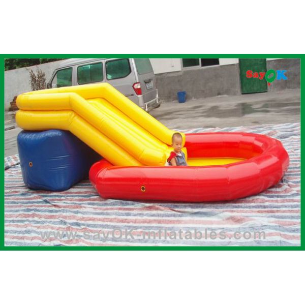 Commercial Inflatable Water Toys , PVC Tarpaulin Inflatable Bouncer Slide
