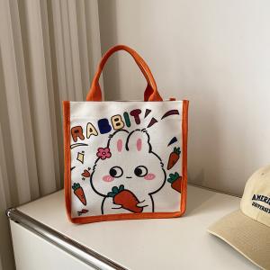 Buy cheap Winnie The Pooh Rubber Stamp Shopping Bag Kiki Titi Cartoon Shoulder Canvas Ladies product