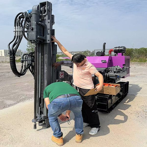 Mining DTH Drilling Equipment Top Hammer Crawler Drilling Rig Borehole Drilling Machine Price