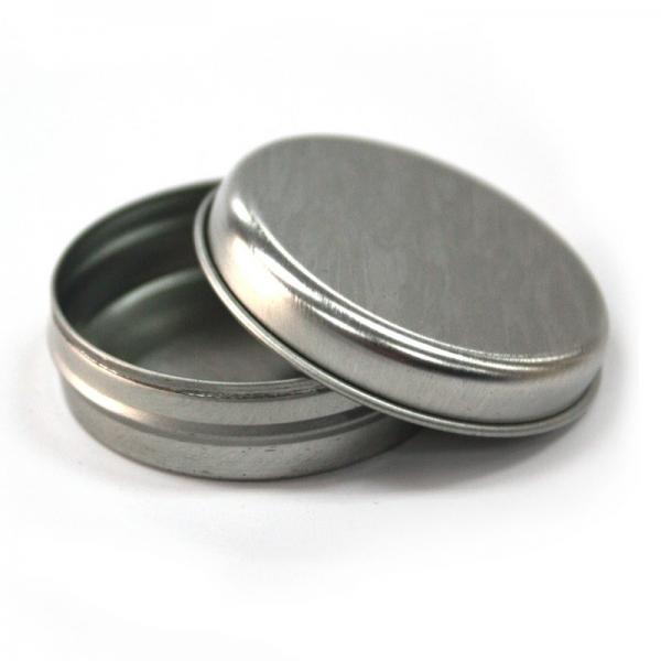 Quality Empty Slip Slide Round Tin Containers for Lip Balm for sale
