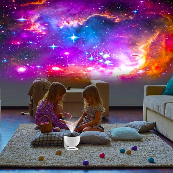 Adjustable Durable Planetarium Night Light , Multiscene Milky Way Ceiling Projector