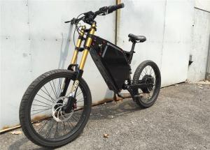 Buy cheap High Speed Full Suspension Adult Electric Bike , Stealth Bomber Ebike For All Terrain product