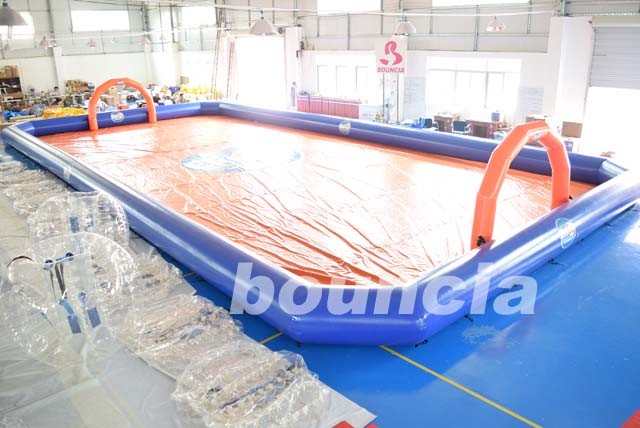 Bubble Football Arena , Sport Arena For Inflatable Bumper Ball With PVC Tarpaulin