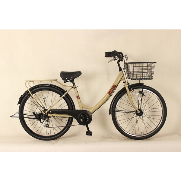 WanYi 26'' City Commuter Bikes Retro City Bike Customized Logo Accept