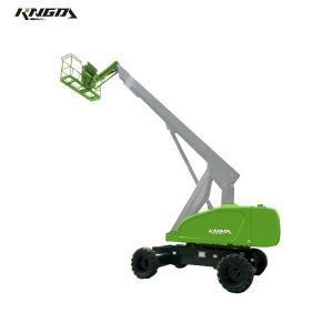 China Load Capacity 340kg Diesel Telescopic Boom Lift 20m Working Height Telescopic Manlift on sale