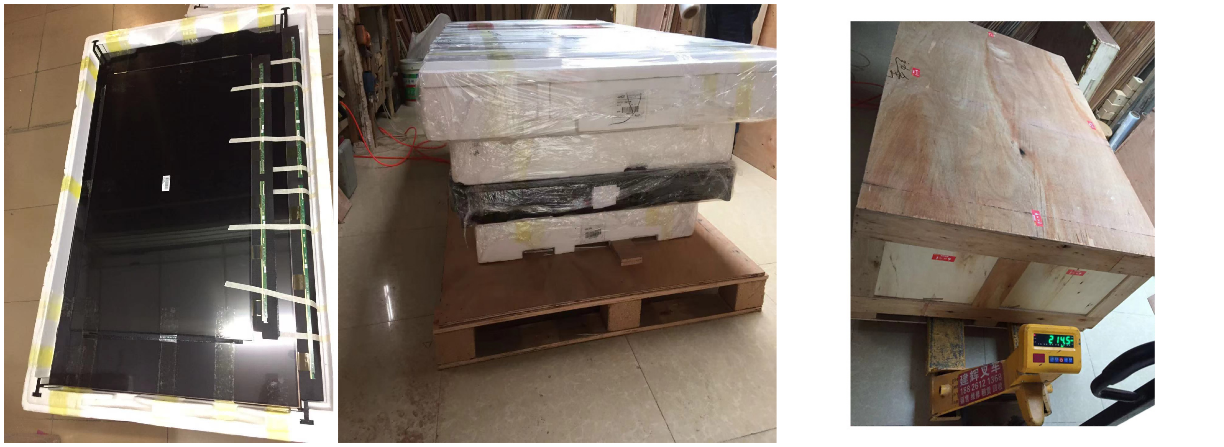 55" HV550QUB-N8D Lg Oled Panel UHD LCD Panel Accurate High Performance