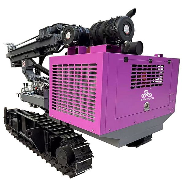 Mining DTH Drilling Equipment Top Hammer Crawler Drilling Rig Borehole Drilling Machine Price
