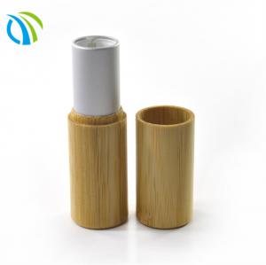 China Biodegradable Cylinder 10g Lip Balm Containers Tubes PP 3oz ABS Body on sale