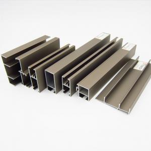 China 6061 Aluminium Window Profiles Rectangular Aluminum Extrusions on sale