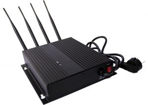 China 3G CDMA Cell Phone Signal Jammer / Blocker EST-808FIII with AC Adapter on sale