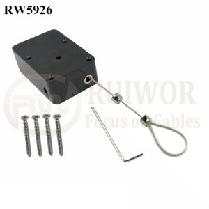 RW5926 Cuboid Heavy Duty Retractable Tether Function Optional Plus Adjustable
