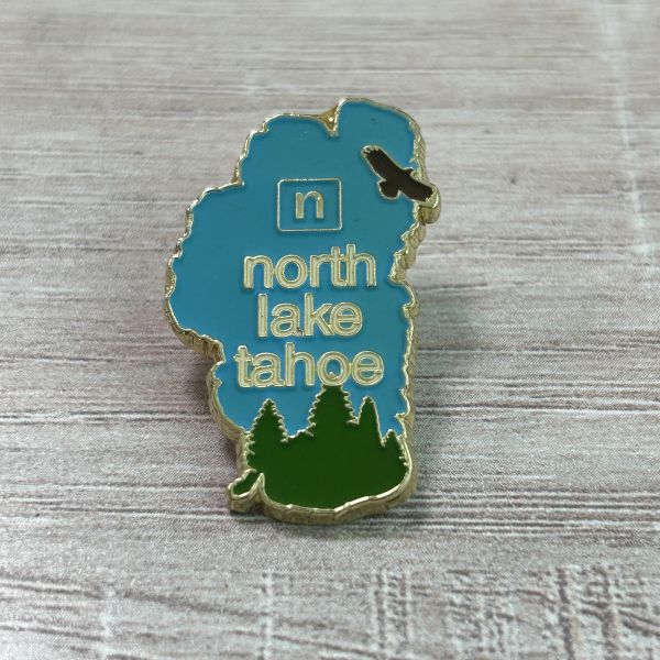 Calistoga Hot Air Balloon Enamel Pin, California Travel Souvenir Lapel Pin, Rainbow Sky Collectible Badge