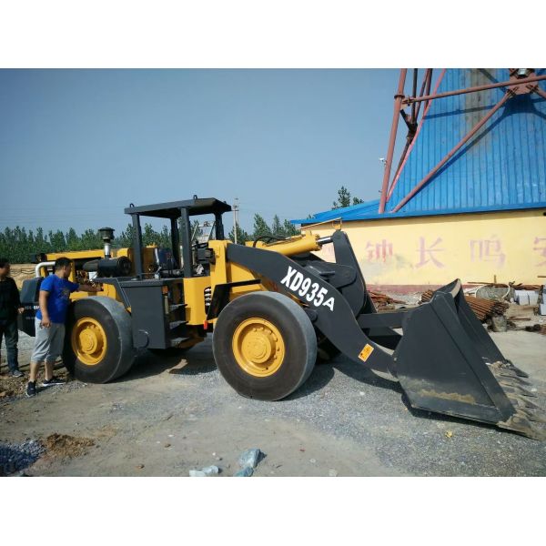 Underground wheel loader XD935 rated load 3.0ton with 1.9cbm bucket capacity