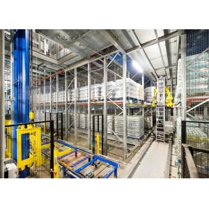 ICHO ASRS Racking System / Automated Warehouse Racking Systems With Q235