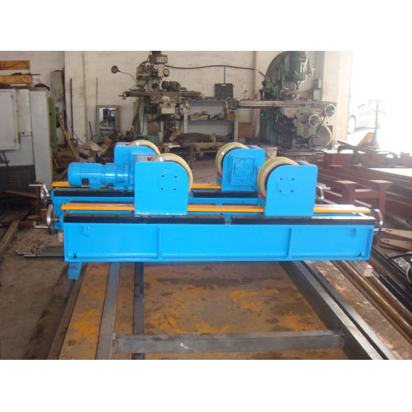 Boiler Industry Conventional Pipe Rotator GK-30 PU Rollers Or Steel Rollers For Selection
