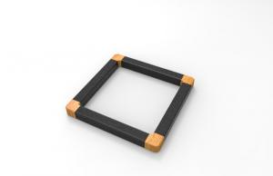 Excellent Chemical Stability Aluminum Framing Square For Strong Decontamination