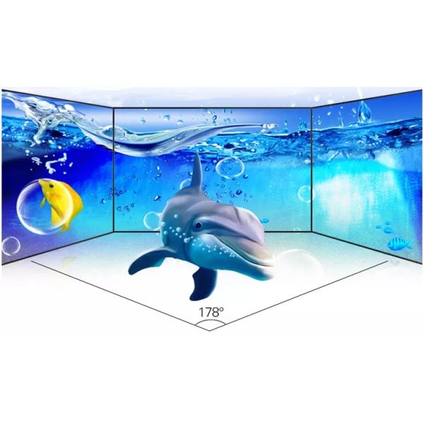 DID LCD Panel 4K Video Wall High Brightness Clear Image Low Heat Radiation