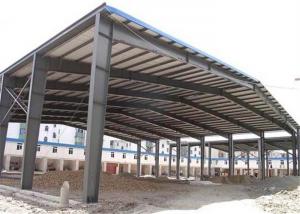 China Sugar Factory Steel Structure Workshop Hot Dip Galvanized Frame Construction on sale