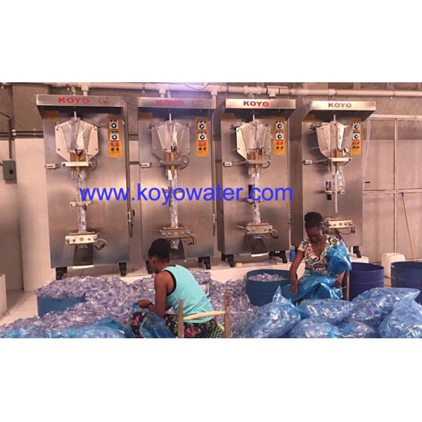 175ml back seal ice pop bag water juice filling packaging machine