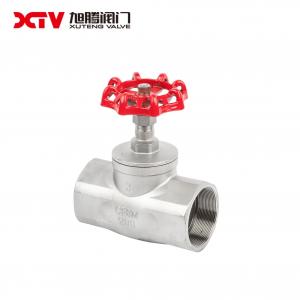Buy cheap 200wog Threaded End Globe Valve 0.600kg Package Gross Weight and 30-day Refund Policy product