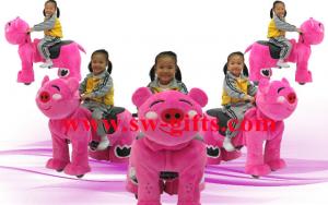 Buy cheap Amusement rides electric riding plush toy ride battery animal car exporter product