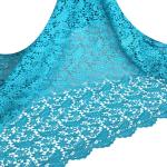 F50264 customizable 51-52" polyester dress making guipure embroidered lace