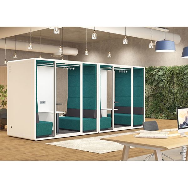 Office Acoustic Silent Work Pods Silent Booth Customized Size For Privacy Space