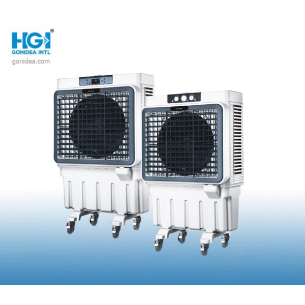 Compact 90L Water Evaporative Cooling Air Cooler Floor Standing