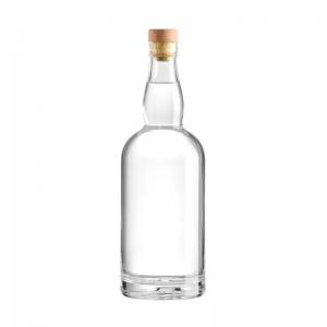Buy cheap Custom Color 750ml Glass Bottle for Liquor Faceted 375 Luxury Glass Liquor Bottles product