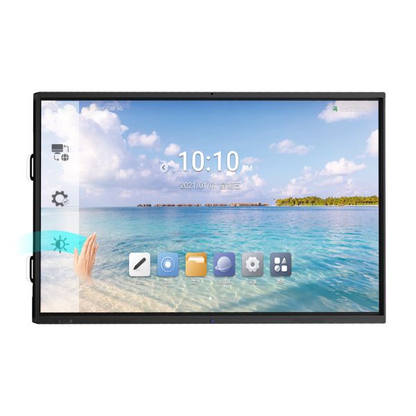 98 Inch Interactive Smart Board For Teaching School 4K UHD 3840x2160 Commercial Display