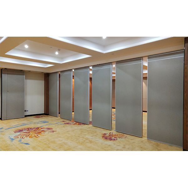 Geling Modern Top Hung Modular Partition Wall For Hotel OEM ODM
