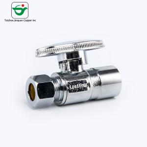 Buy cheap Forged Manual Chrome Plated Brass Angle Valve 200psi product