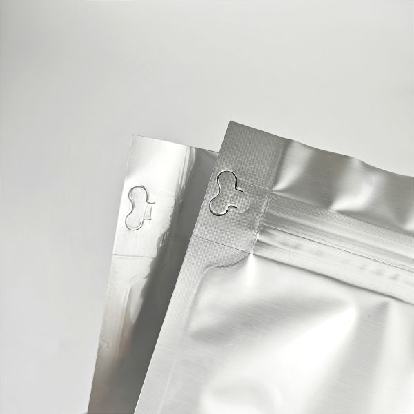 Customizable Large Size Aluminum Foil Flat Bottom Zipper Bag for Packaging