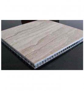 China Plastic Stone Honeycomb Panel Granite Stone Cladding Board 500mm on sale