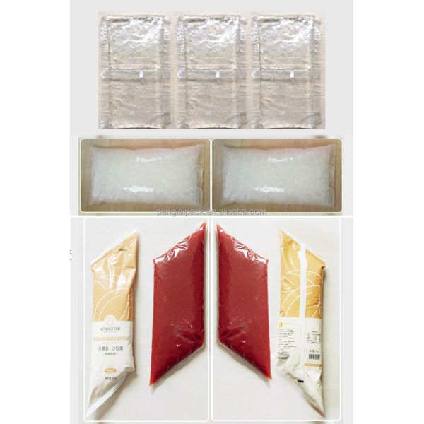 Multi Function Dipping Sauce Ketchup Sachet Jam Drink Glue Pate Beauty Wax Coconut Fruit Vacuum Filling Packing Machine