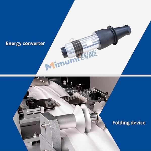 3.5kw Mask Making Equipment Mask Piece Making Machine 110-160 Pcs / Min