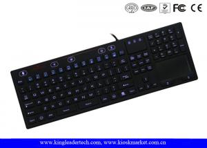 China On / Off Switch Silicone Laptop Keyboard 106 Keys Adjustable Brightness on sale