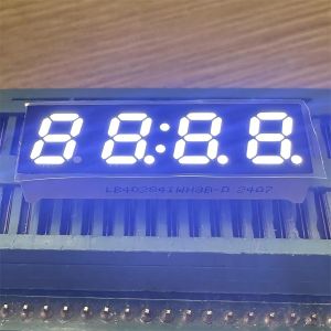 Ultra Bright White 7mm (0.28-Inch) 4-Digit 7-Segment Common Anode LED Display