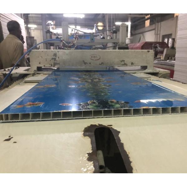 Wide 300mm UPVC Window Profile Extrusion Machine 300Kg/H