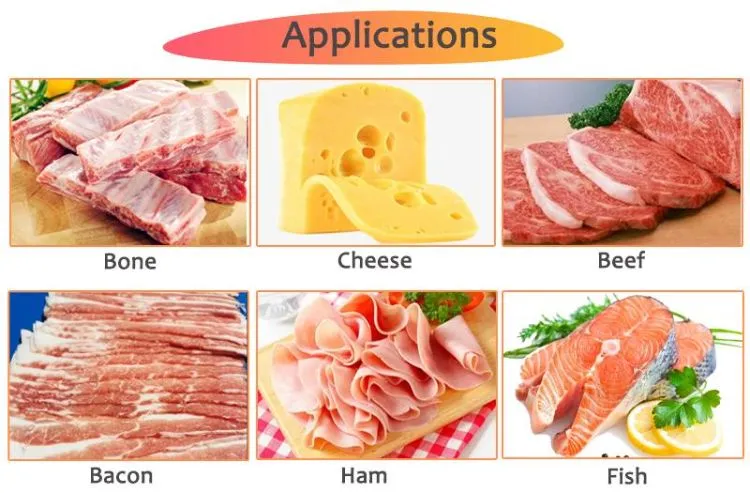 Pork Bone Beef Meat Bacon Fish Cutter Cutting Machine Meat Machine Slicers Automatic Chicken Cutting Machine Kebab Knife