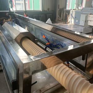 Buy cheap PE PP Spiral Pipe Extrusion Line Fully Automatic Grade for Pipe Id 50-200mm product