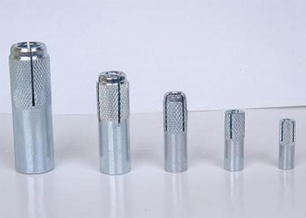 Standard Zinc Plated Drop In Anchor Bolt For Concrete Structures High Strength